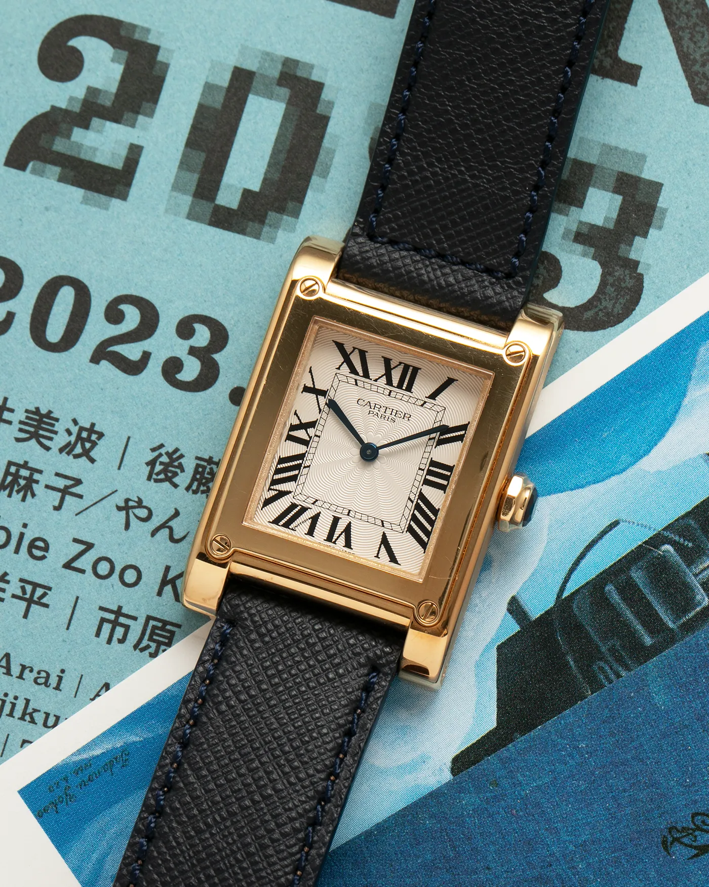 Cartier Baignoire 2484 26mm Yellow gold 10