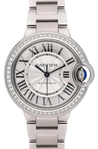 Cartier Ballon Bleu 33mm W4BB0016 33mm Stainless steel Silver