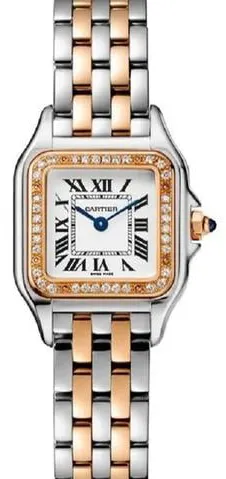 Cartier Panthère W3PN0006 27mm Yellow gold and Stainless steel Silver