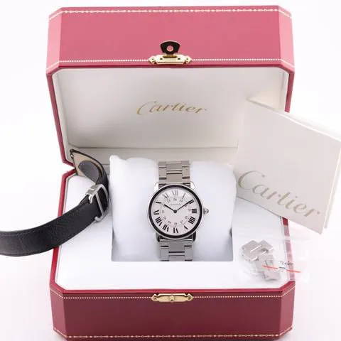 Cartier Ronde de Cartier W6701005 36mm Stainless steel White 1