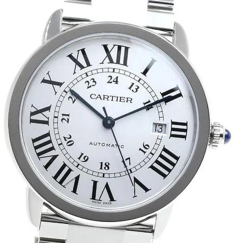 Cartier Ronde Solo de Cartier W6701011 42mm Stainless steel Silver