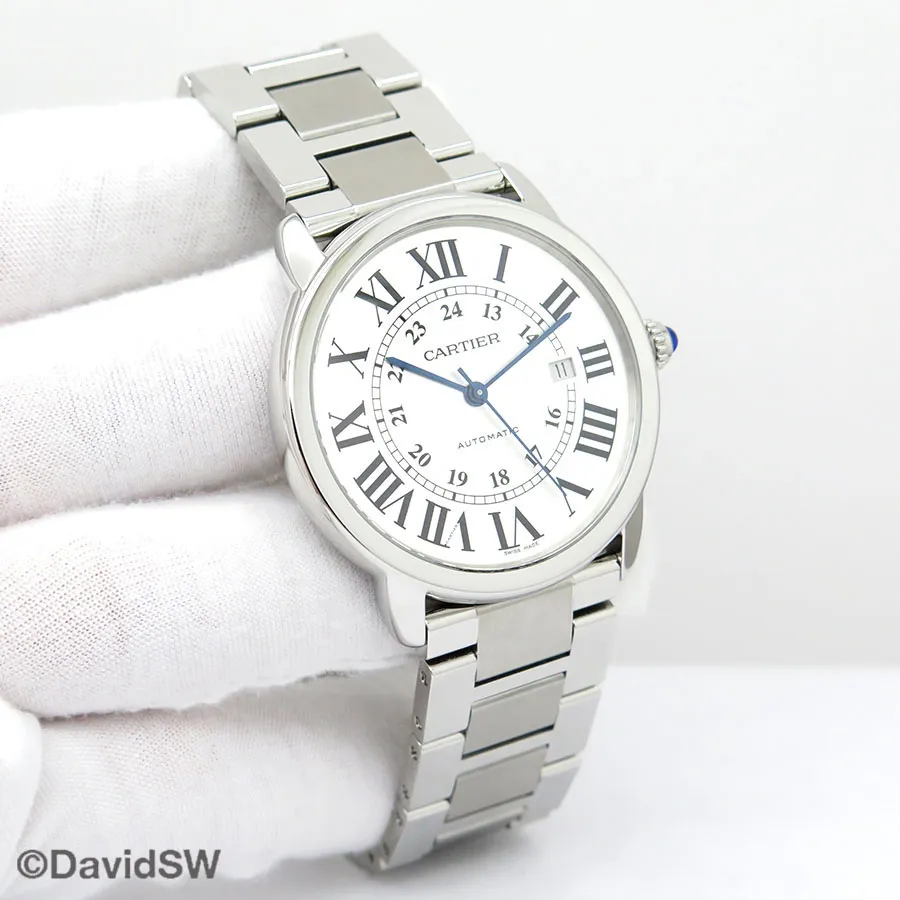 Cartier Ronde Solo de Cartier W6701011 42mm Stainless steel Silver