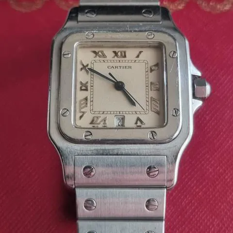 Cartier Santos Galbée 1564 29mm Stainless steel White 1