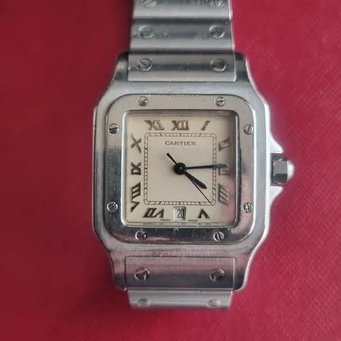 Cartier Santos Galbée 1564 29mm Stainless steel White 2