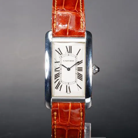 Cartier Tank Américaine 1734 0mm Platinum White 1