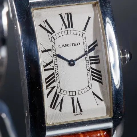 Cartier Tank Américaine 1734 0mm Platinum White 8