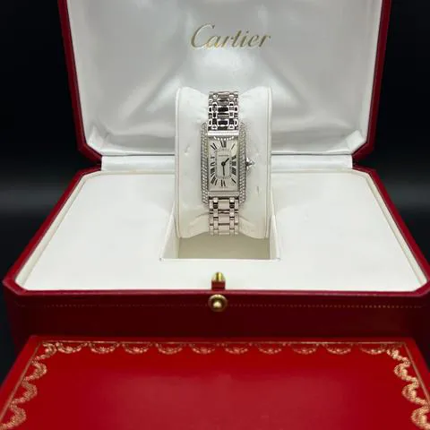 Cartier Tank Américaine WB7018L1 White gold White 1