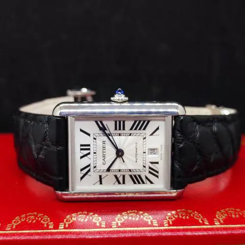 Cartier Tank WSTA0053 41mm Stainless steel Silver