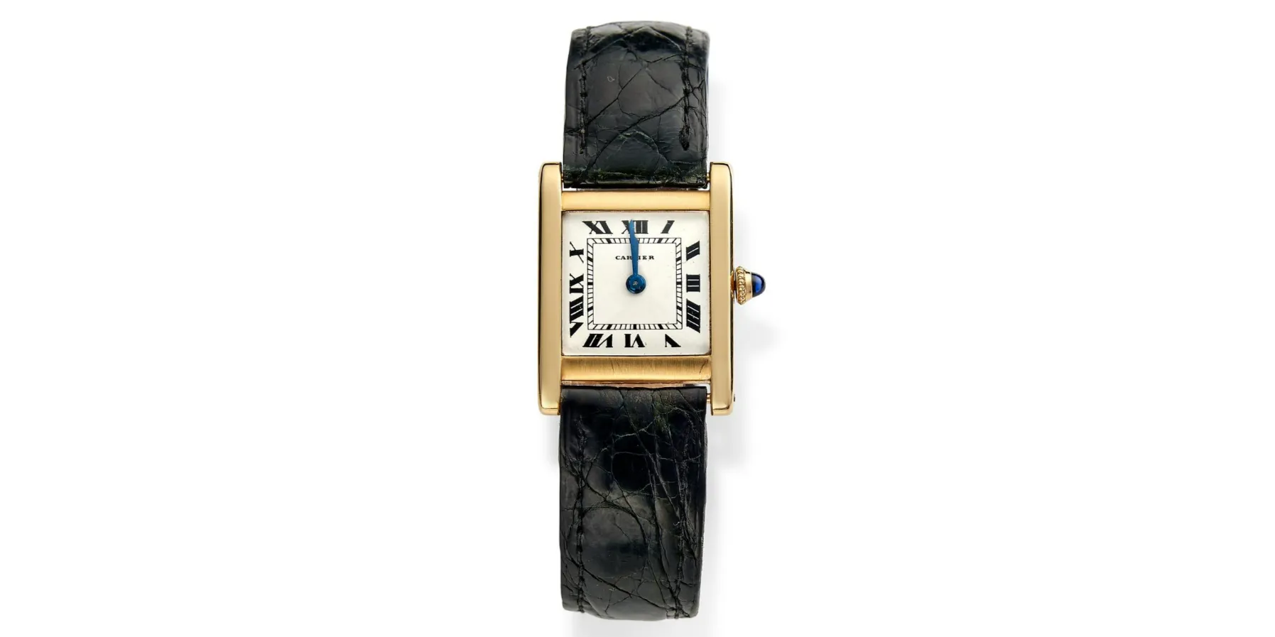 Cartier Tank Normale 22mm Yellow gold Cream