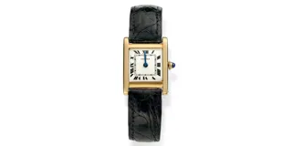 Cartier Tank Normale Yellow gold Cream