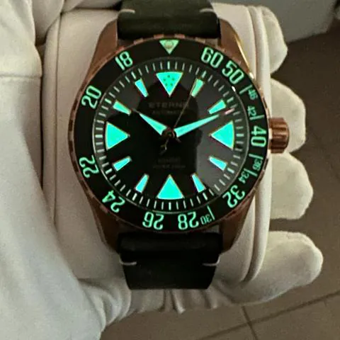 Eterna Kontiki 1291.78.51.1430 44mm Bronze Green