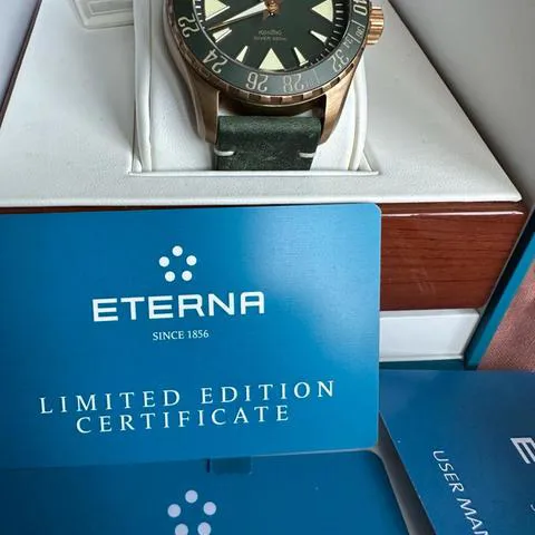 Eterna Kontiki 1291.78.51.1430 44mm Bronze Green 1