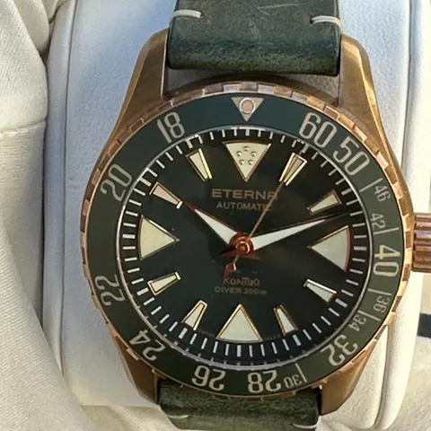 Eterna Kontiki 1291.78.51.1430 44mm Bronze Green 2