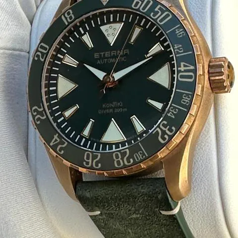 Eterna Kontiki 1291.78.51.1430 44mm Bronze Green 4