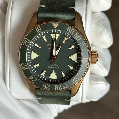 Eterna Kontiki 1291.78.51.1430 44mm Bronze Green 7