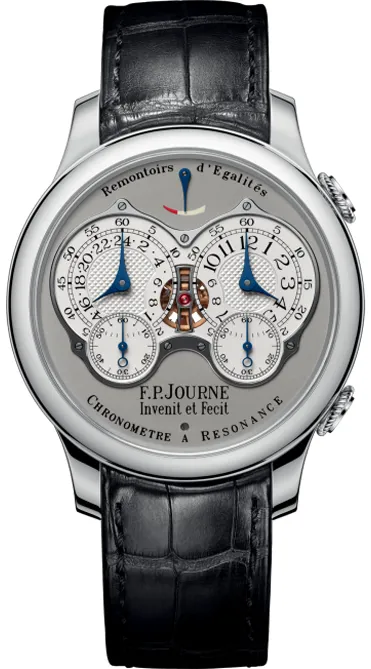 F.P. Journe Chronomètre à Résonance FPJ-CR-PLAT-40 40mm Platinum White