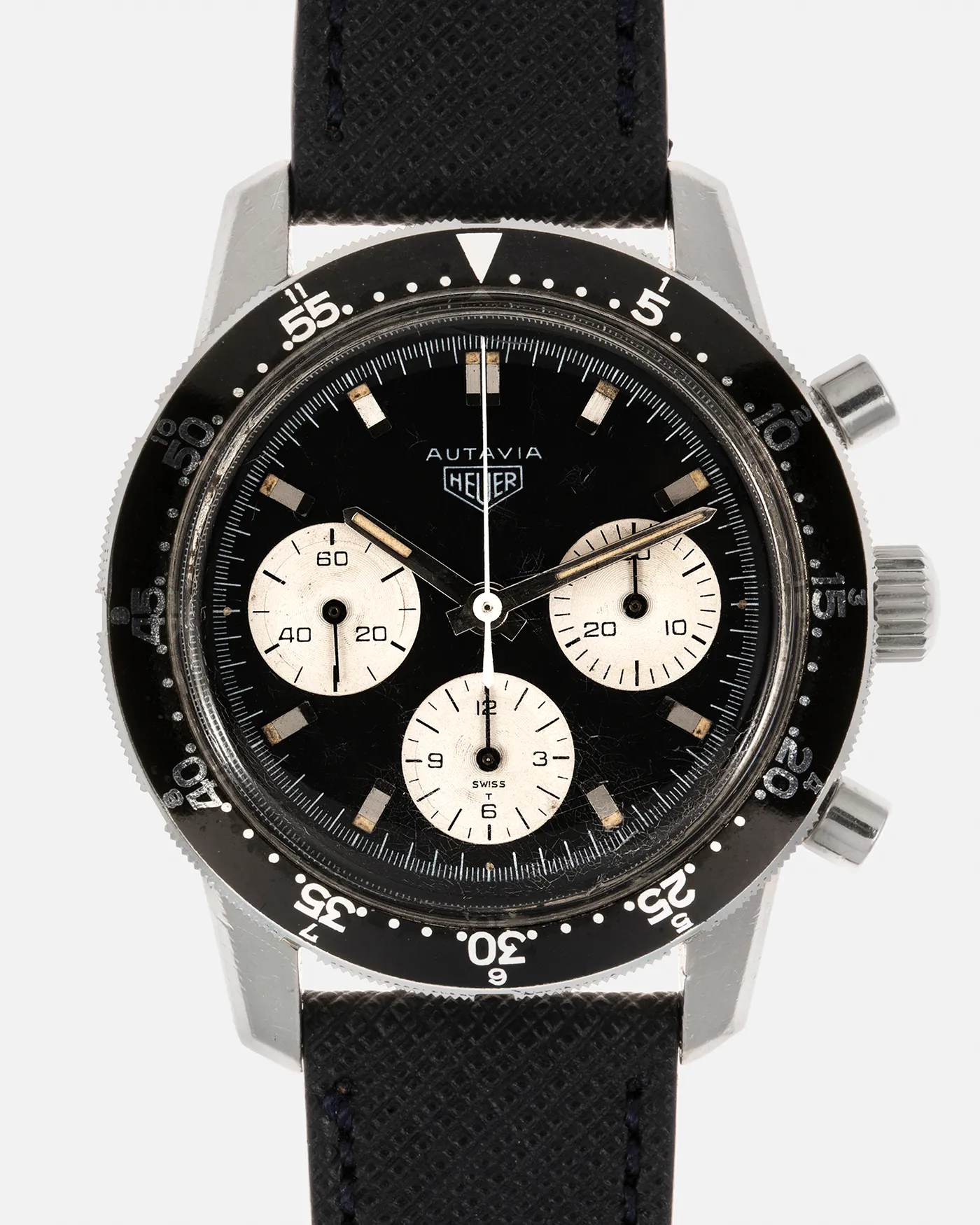 Heuer Autavia 2446C MH 40mm Stainless steel