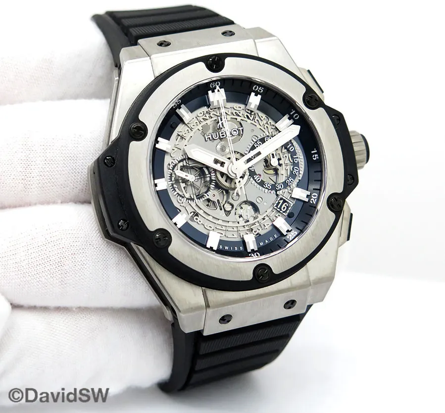 Hublot King Power 701.NX.0170.RX 48mm Titanium Skeletonized