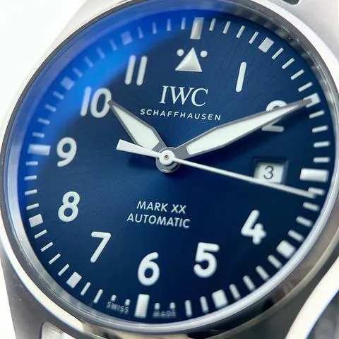 IWC Pilot Mark IW3282-03 40mm Stainless steel Blue 5