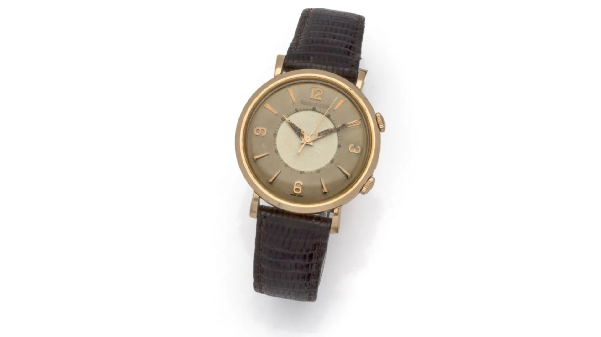 Jaeger-LeCoultre Memovox 35mm Gold-filled silver/gold