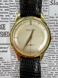 Jaeger-LeCoultre Yellow gold Silver