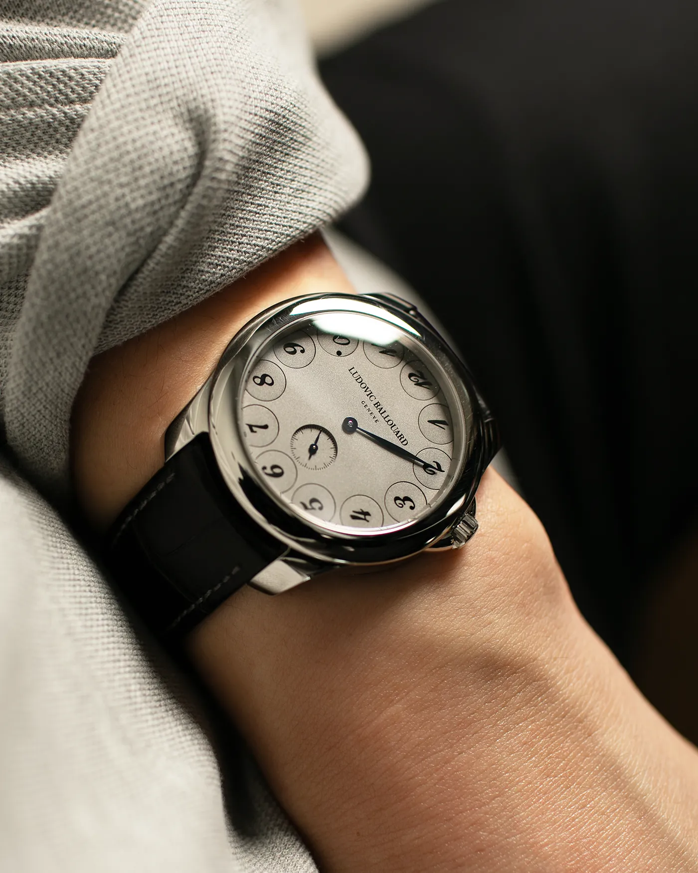 Ludovic Ballouard Upside Down 41mm Platinum Silver 8