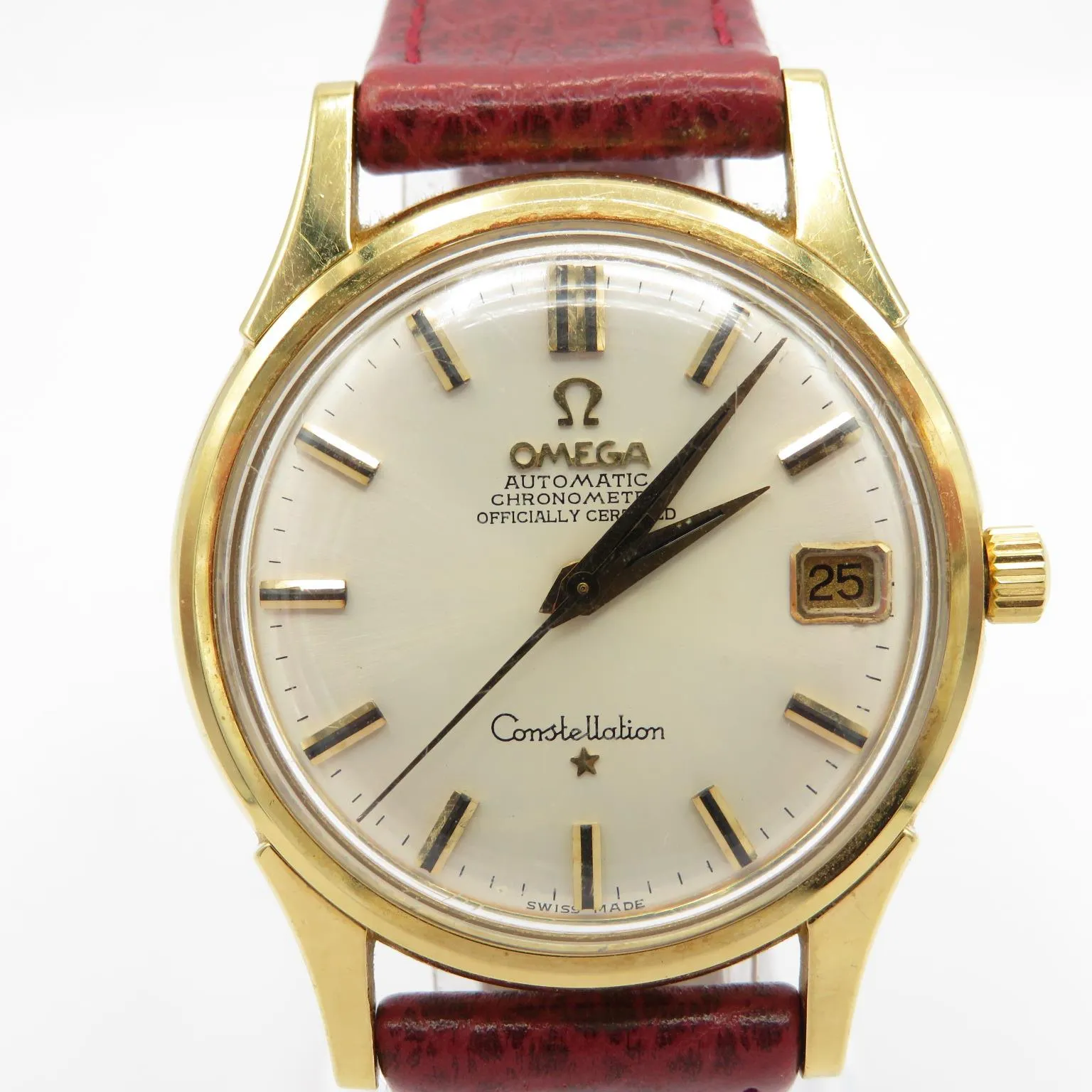 Omega Constellation nullmm Gold