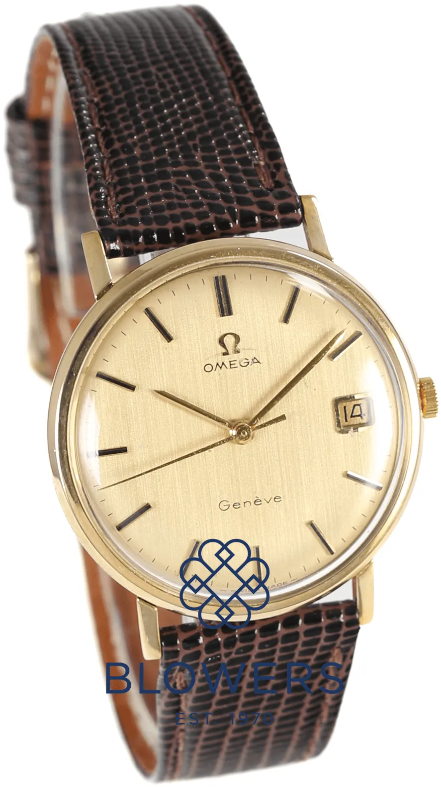 Omega Genève 34mm Yellow gold Champagne 6