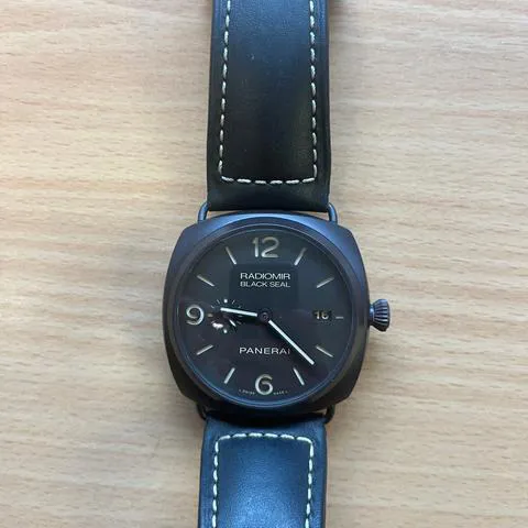 Panerai Radiomir Black Seal 3 Days Aut PAM 00505 45mm Ceramic Brown