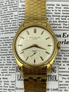 Patek Philippe Calatrava 2526 Yellow gold