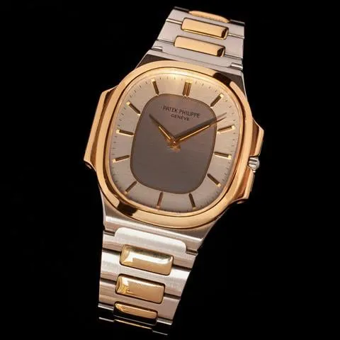 Patek Philippe Nautilus 3770 35mm Yellow gold and Stainless steel Gray 5