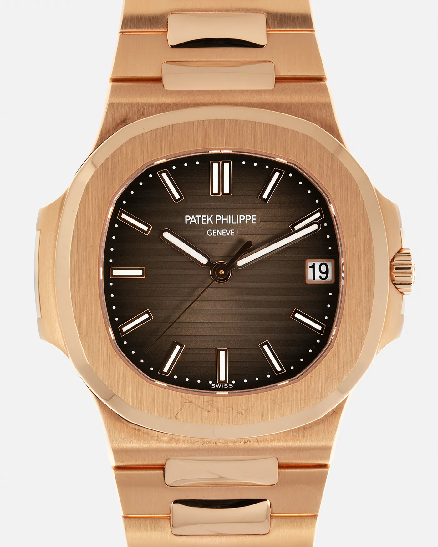 Patek Philippe Nautilus 5711R 40mm Rose gold Brown