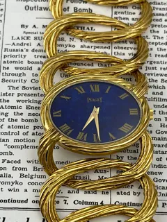 Piaget Yellow gold Blue