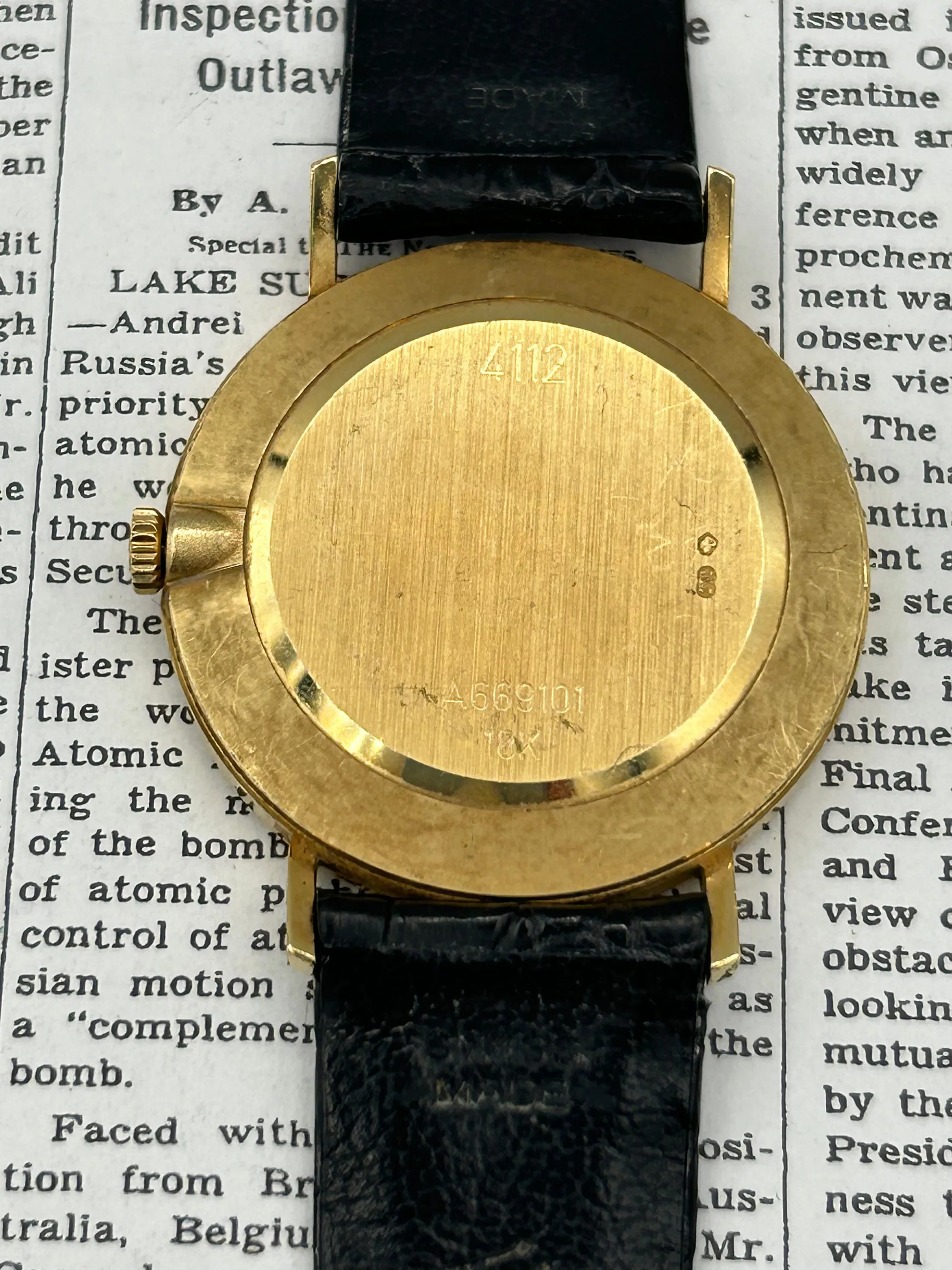 Rolex Cellini 4112 Yellow gold 1