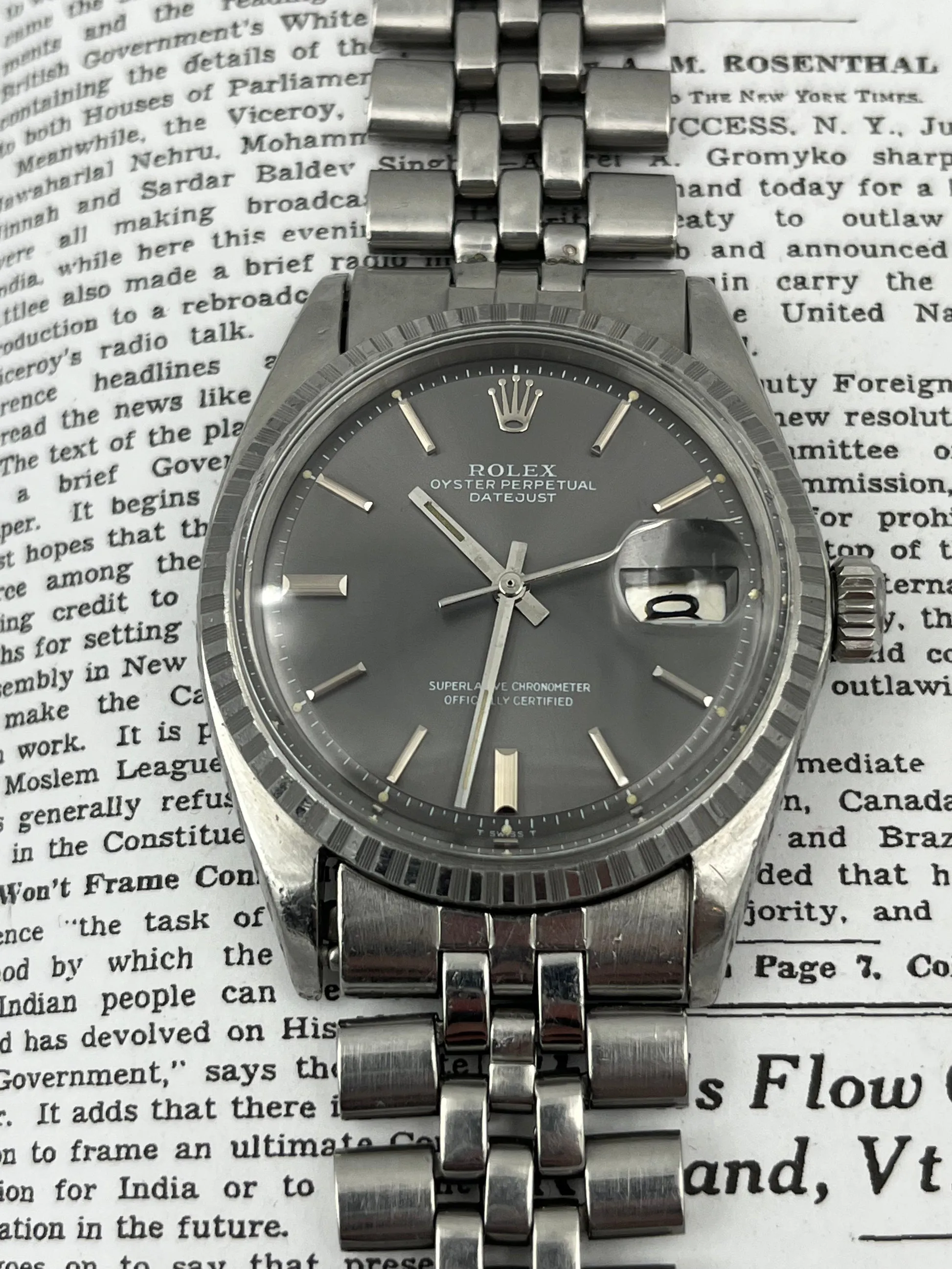 Rolex Datejust 1603 nullmm Grey