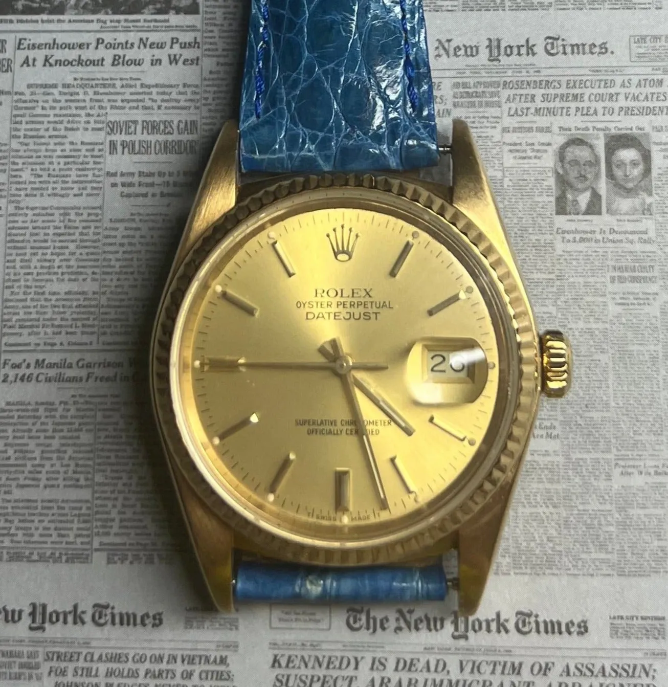 Rolex Datejust 36 16018 Yellow gold