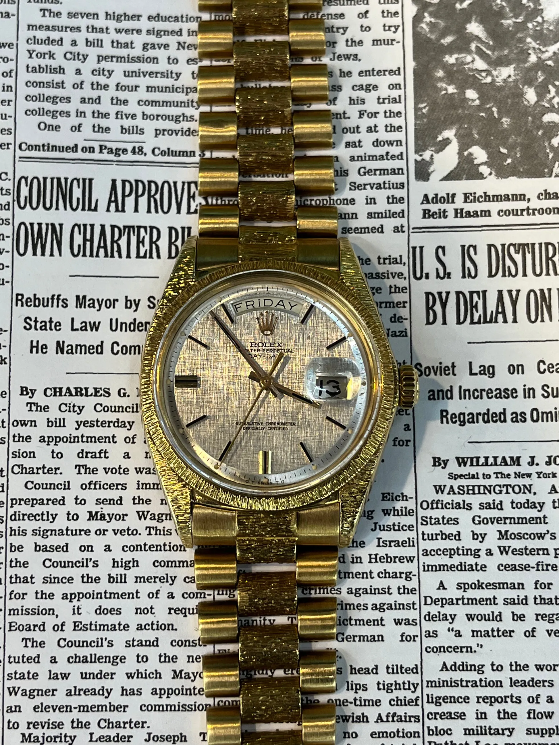 Rolex Day-Date 36 1803 Linen