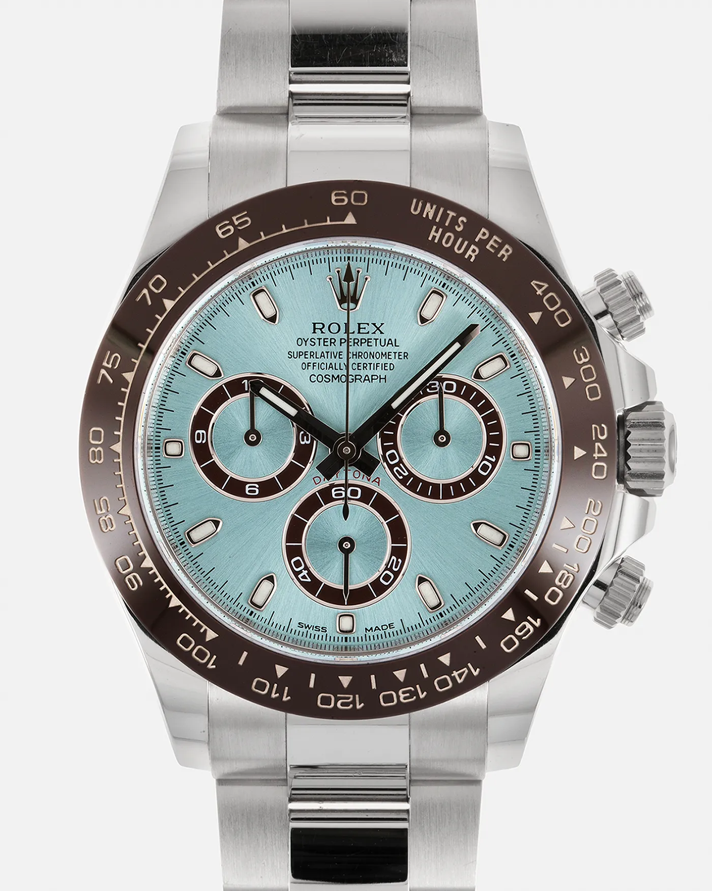 Rolex Daytona 116506 40mm Platinum Ice blue