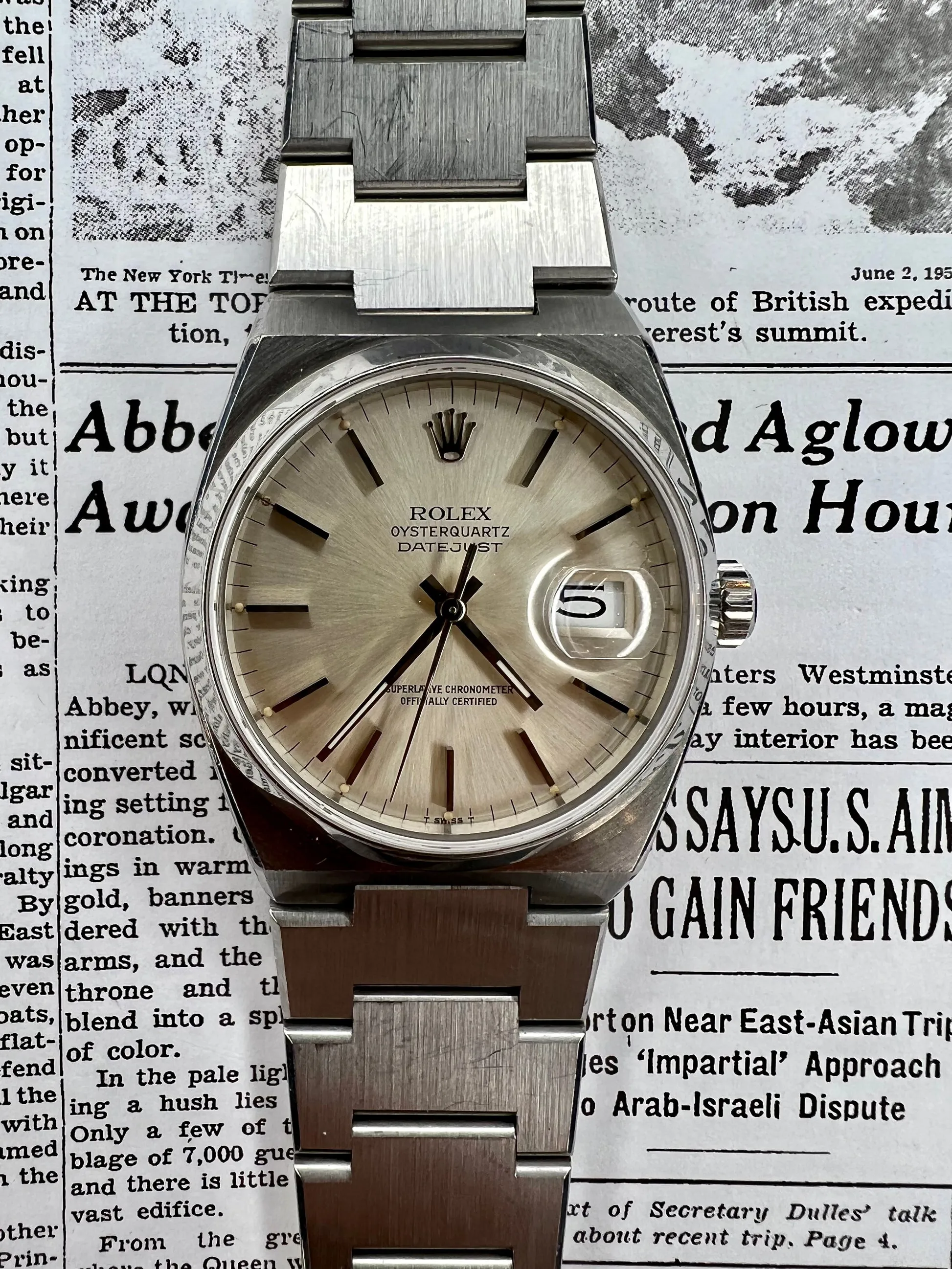 Rolex Oyster Perpetual 17000B Stainless steel Silver