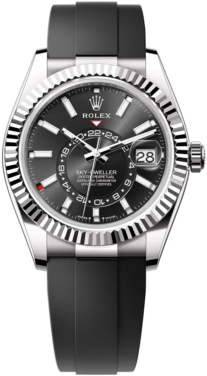 Rolex Sky-Dweller 336239-0002 42mm White gold Black