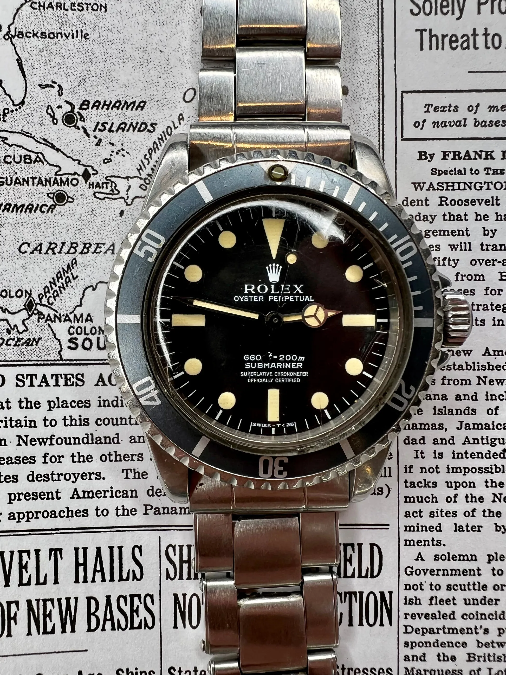 Rolex Submariner 5512 40mm Steel Black 7