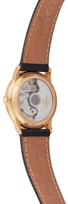 Rose De Ville 4601.54.01 34.5mm Rose gold and 18k rose gold Black 3