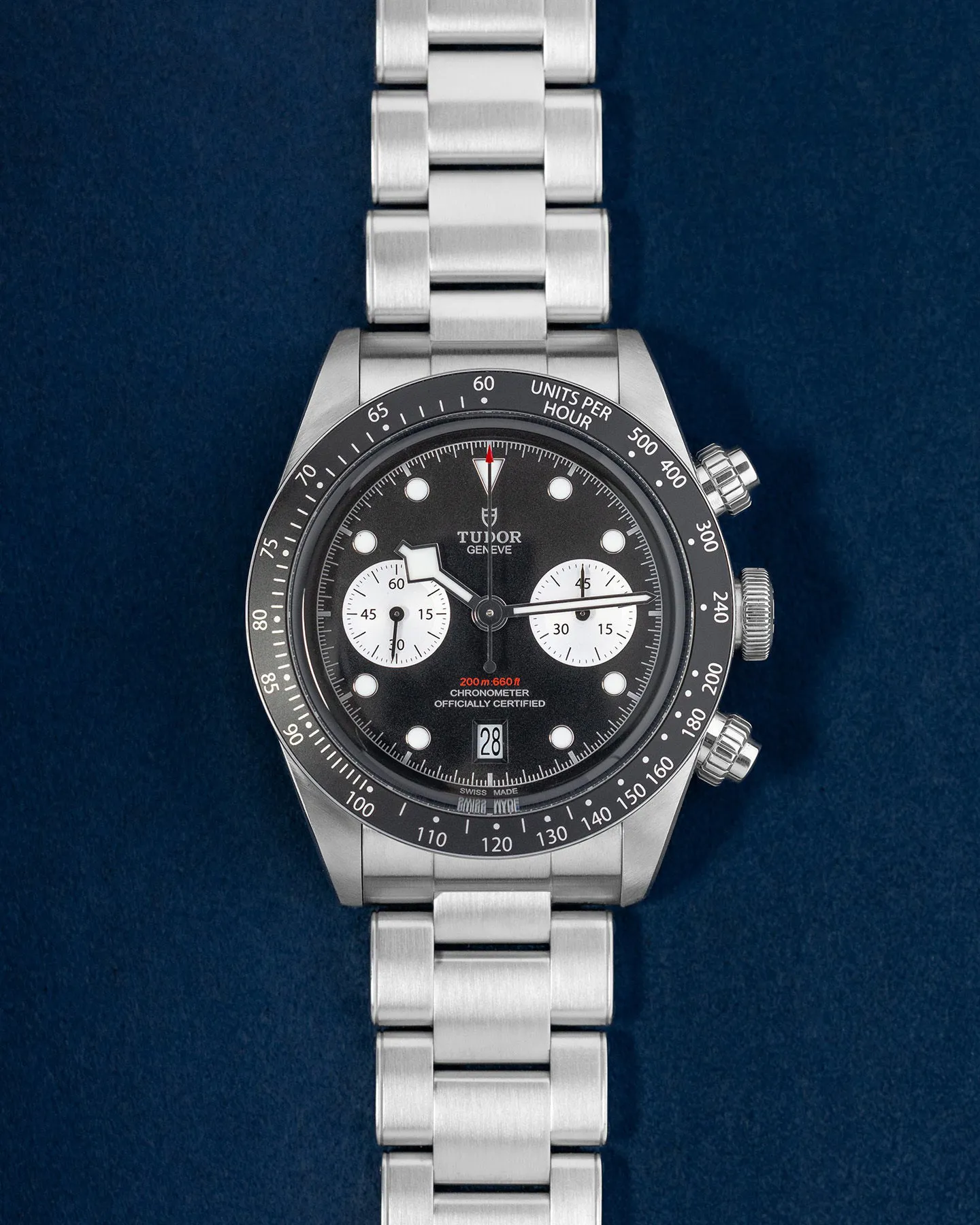 Tudor Black Bay Chronograph 79360N 41mm Stainless steel Black