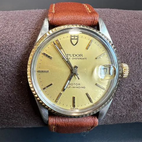 Tudor Prince Oysterdate 74300 34mm Stainless steel Gold