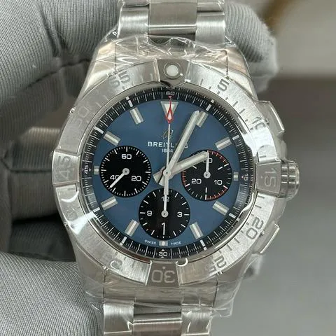 Breitling Avenger AB0147101C1A1 44mm Stainless steel Blue