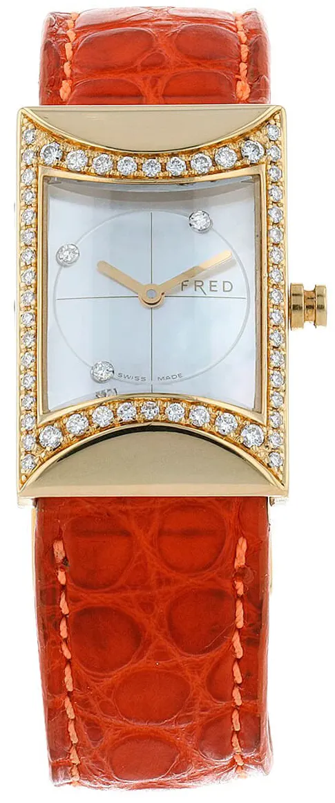 Fred Watches   FCU 22 20mm Yellow gold Mother-of-pearl