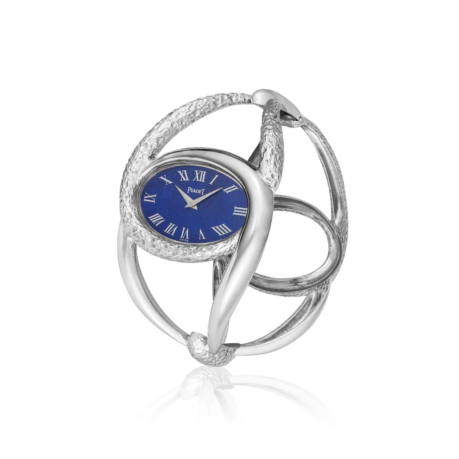 Piaget 9850 D38 40mm White gold Lapis lazuli