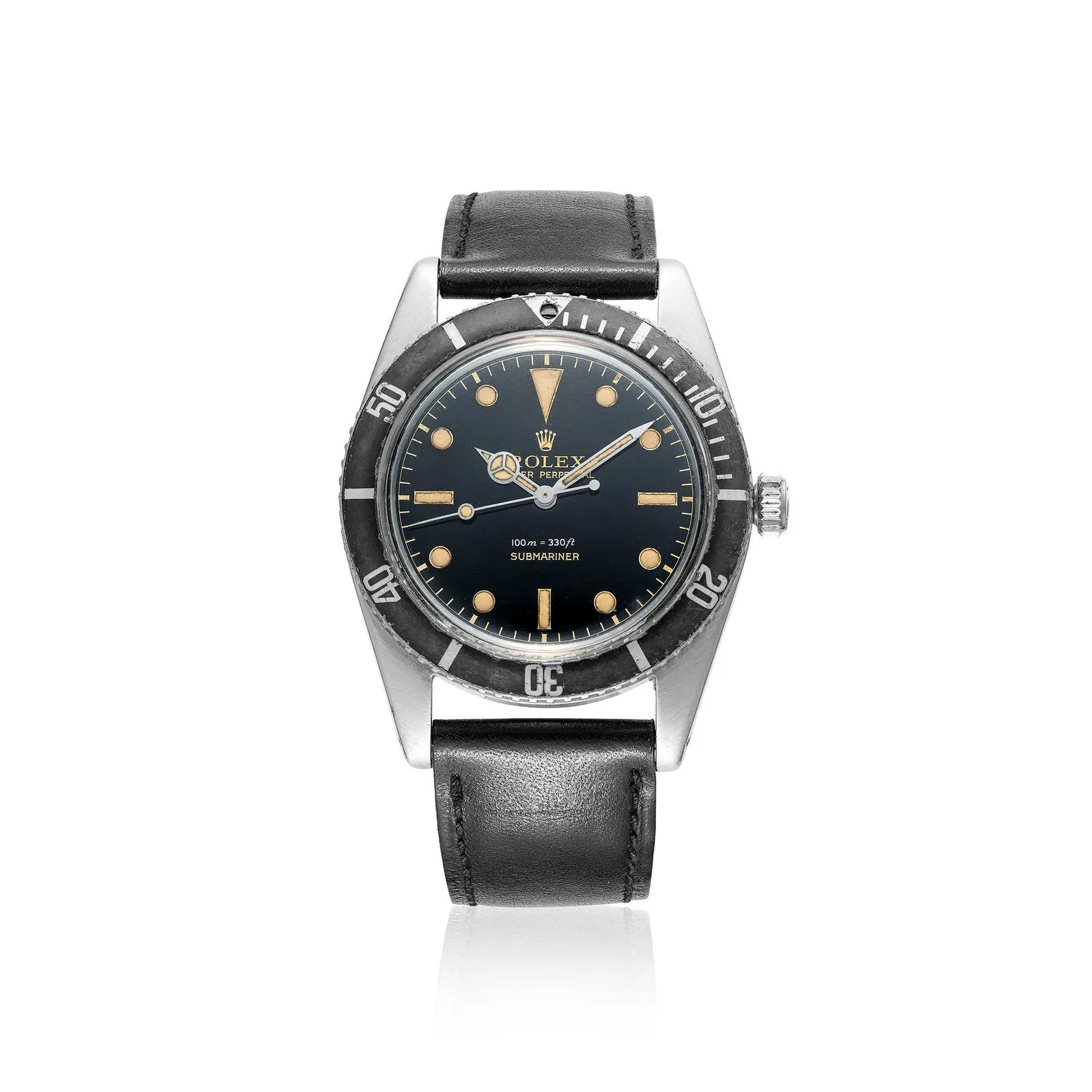 Rolex Submariner 5508 38mm Stainless steel Black