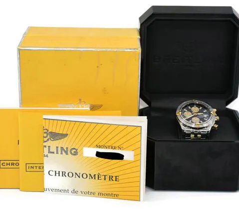 Breitling Chronomat B13356 44mm Yellow gold and Stainless steel Black 5