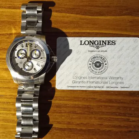 Longines Conquest L3.700.4.78.6 41mm Stainless steel Silver